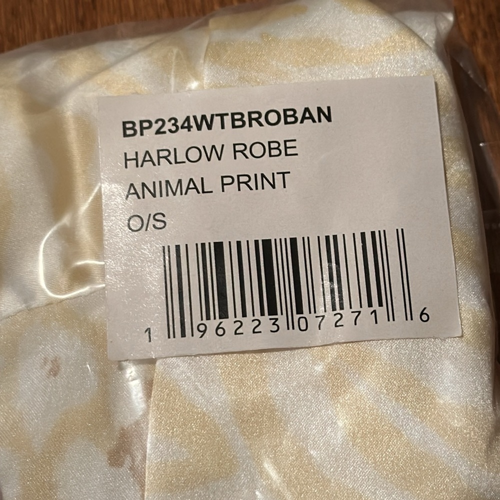 Mumu x Curateur The Harlow animal print Robe - Picture 3 of 4